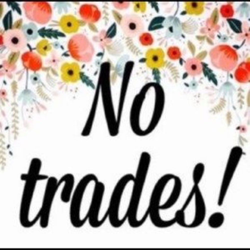No trading or transactions off of Posh!